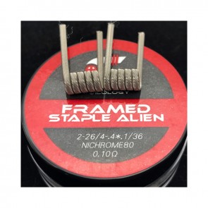 Framed Staple Alien by Coilology