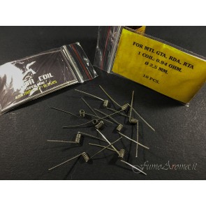 Fresh Coil K Super Mini 0.94 by Vaper's Breath (10 coils)
