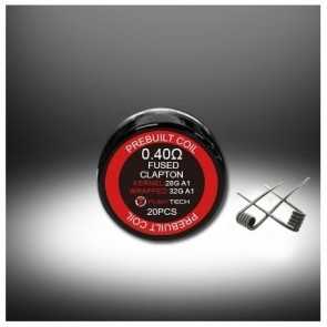 Fused Clapton Coil Kanthal 0.4 ohm