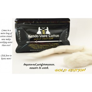 Kendo Gold Edition Vape Cotton 