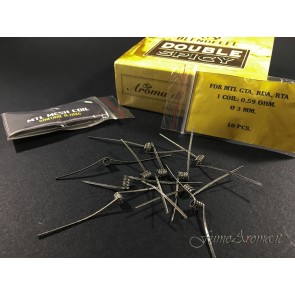 MTL Mesh Coil K 0.59 by Vaper's Breath (10 coils)