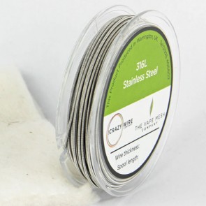 Clapton Wire SS316L 28AWG