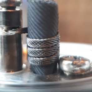 SS Mesh Cord 0.2 х 8 by Vaper's Breath