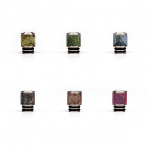 Stabilized Wood Drip Tip Short