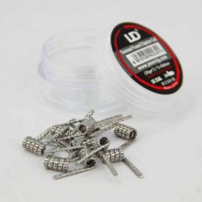 Twisted Fused Clapton Coil SS316L