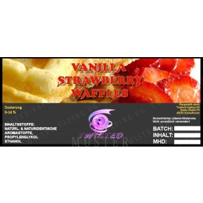 Vanilla Strawberry Waffles V2