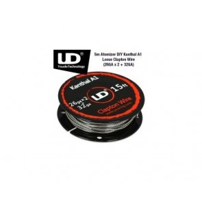 Clapton Wire Kanthal 26gaX2+32ga 5mt
